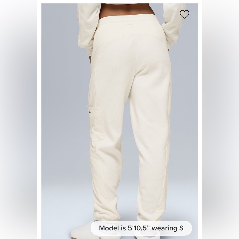 ALO Yoga Polar Fleece Winter Mix Pant - Picture 9 of 11
